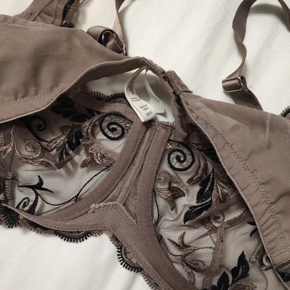 💙 EUC Bundle SOMA Brand Intimates Sensuous Lace Sheer Unlined Underwire, 36DD - Picture 12 of 12